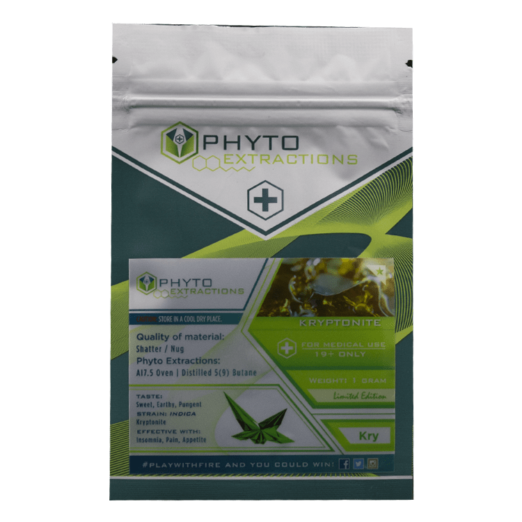 Phyto – Kryptonite – 1g or 7g | BC Weed Edible Canada Phyto – Kryptonite – 1g or 7g | BC Weed Edible Canada