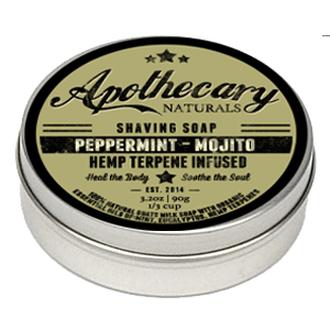 Apothecary Naturals – Shaving Soap – Peppermint Mojito – 3.2oz | BC Weed Edible Canada Apothecary Naturals – Shaving Soap – Peppermint Mojito – 3.2oz | BC Weed Edible Canada