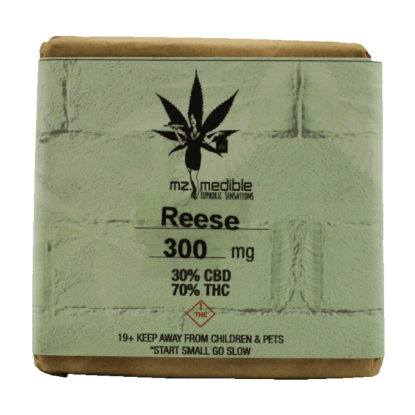 Mz Medibles – Reese Bar – 300mg | BC Weed Edible Canada Mz Medibles – Reese Bar – 300mg | BC Weed Edible Canada