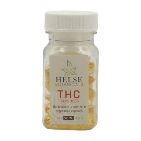 Helse Botanicals – THC Capsules – 50mg | BC Weed Edible Canada Helse Botanicals – THC Capsules – 50mg | BC Weed Edible Canada