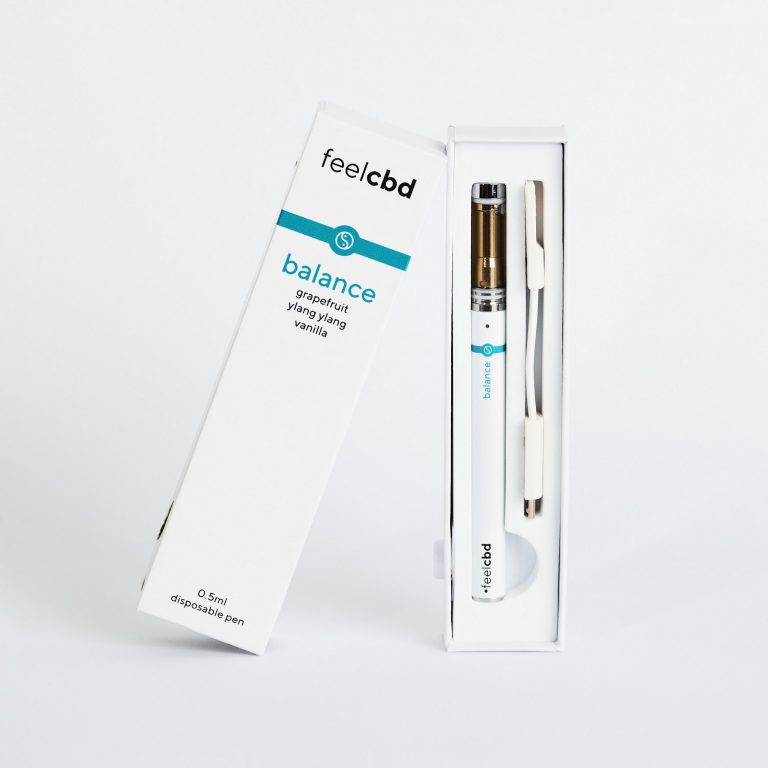 FeelCBD – Balance – Dispsable CBD Vape Pen 0.5ml | BC Weed Edible Canada FeelCBD – Balance – Dispsable CBD Vape Pen 0.5ml | BC Weed Edible Canada