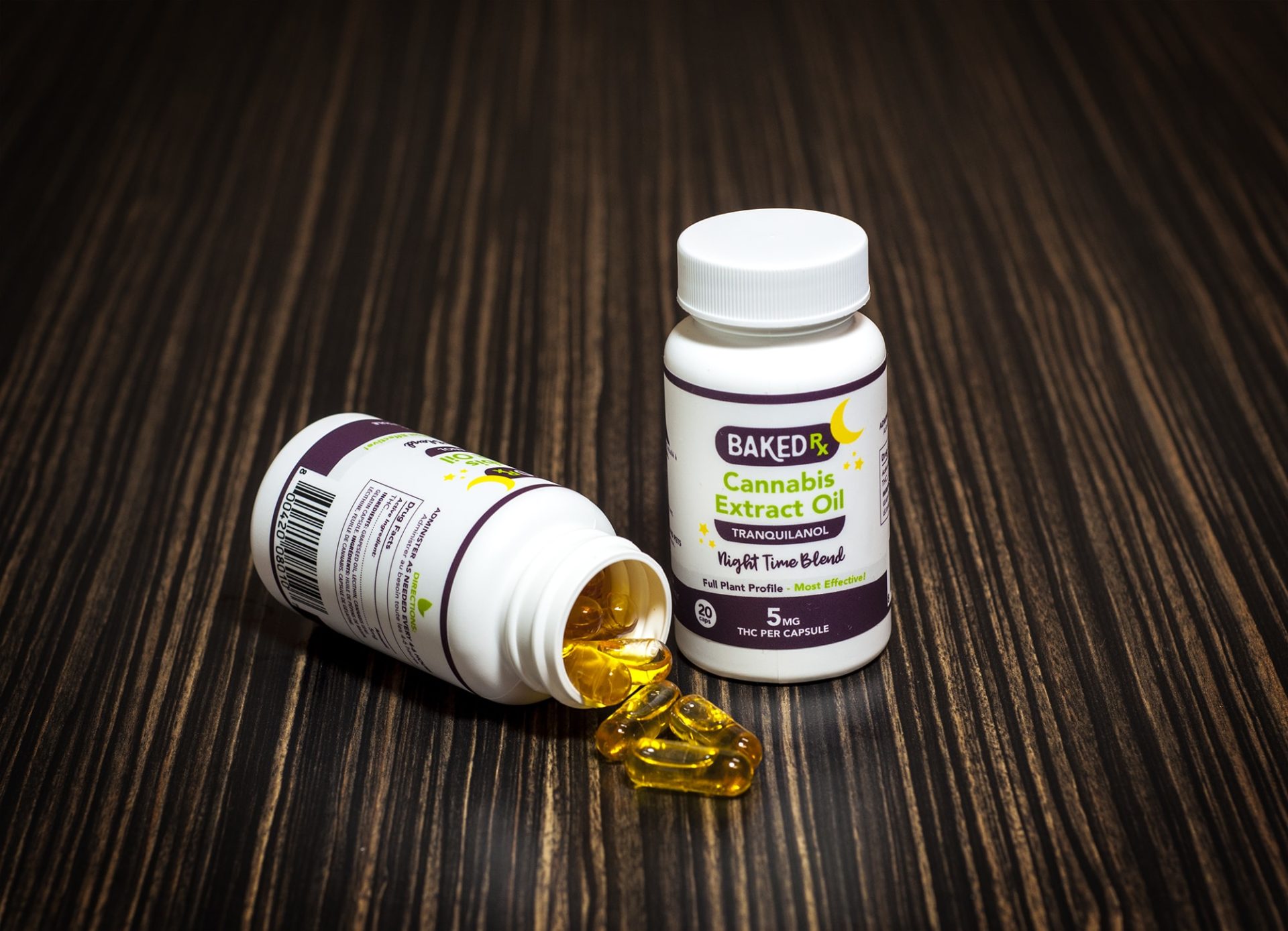Baked Edibles – Tranquilanol (Sedative) Capsules 5mg | BC Weed Edible Canada Baked Edibles – Tranquilanol (Sedative) Capsules 5mg | BC Weed Edible Canada