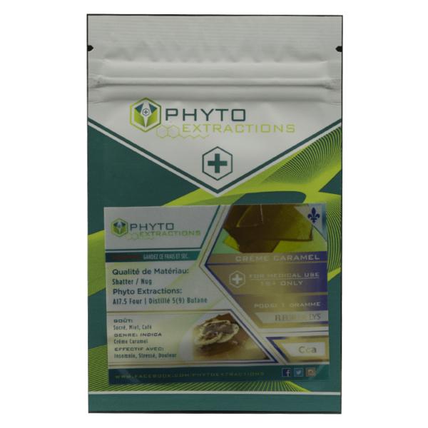 Phyto – Creme Caramel | BC Weed Edible Canada