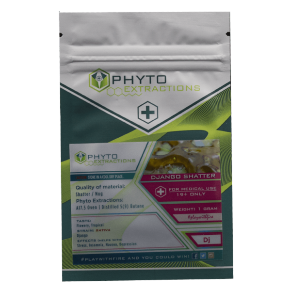 Phyto – Django Shatter | BC Weed Edible Canada Phyto – Django Shatter | BC Weed Edible Canada