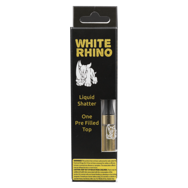 White Rhino – Liquid Shatter Refill Cartridge – Girl Scout Cookies 1g | BC Weed Edible Canada White Rhino – Liquid Shatter Refill Cartridge – Girl Scout Cookies 1g | BC Weed Edible Canada