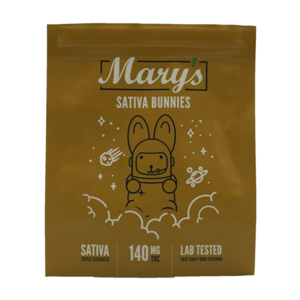 Mary’s Medibles – Sativa Bunnies – Extra Strength – 55mg | BC Weed Edible Canada