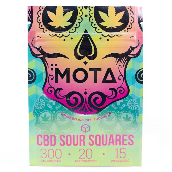 Mota – CBD Sour Squares – 300mg CBD | BC Weed Edible Canada Mota – CBD Sour Squares – 300mg CBD | BC Weed Edible Canada