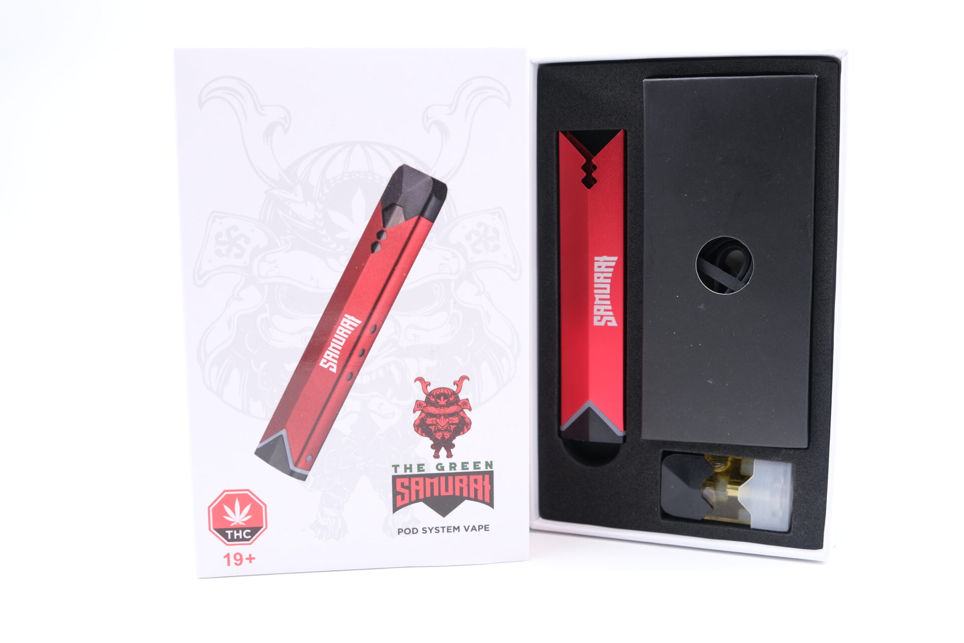The Green Samurai – LED Vape Kit – 1ml THC | BC Weed Edible Canada The Green Samurai – LED Vape Kit – 1ml THC | BC Weed Edible Canada