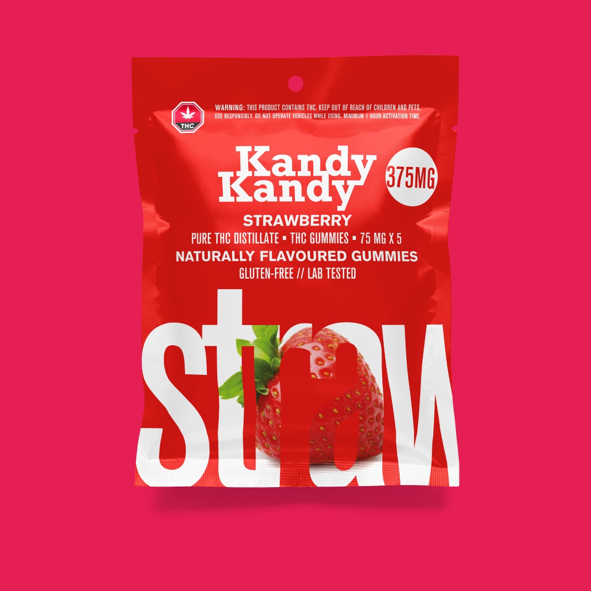 Kandy Kandy – Strawberry Gummies | BC Weed Edible Canada Kandy Kandy – Strawberry Gummies | BC Weed Edible Canada