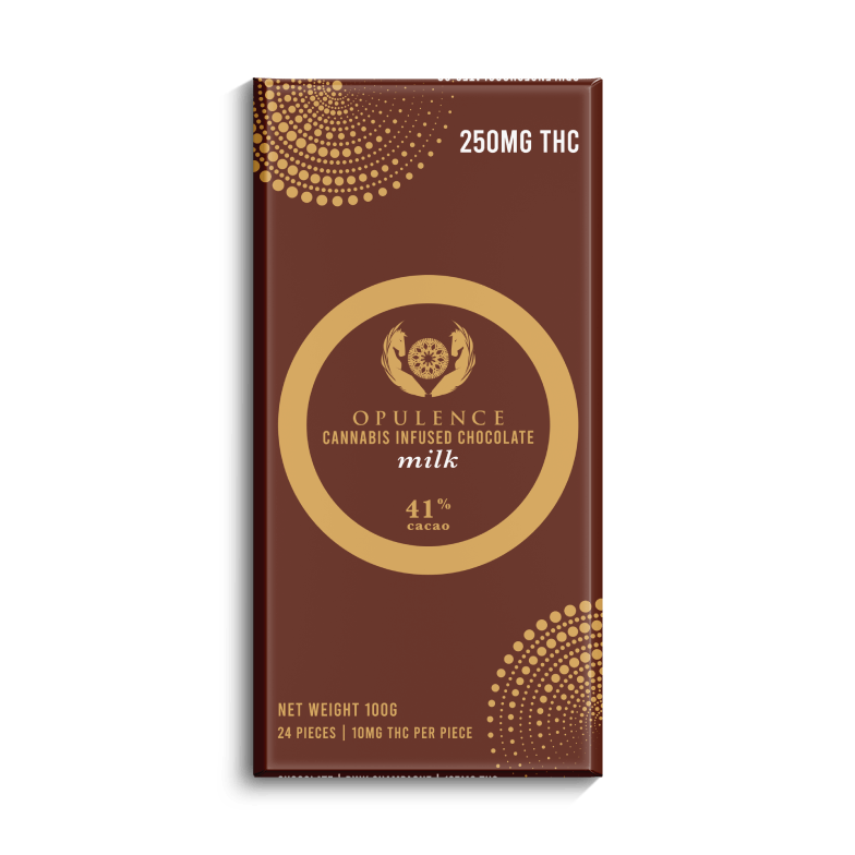 Opulence – THC Chocolate Bar – Milk Chocolate | BC Weed Edible Canada Opulence – THC Chocolate Bar – Milk Chocolate | BC Weed Edible Canada